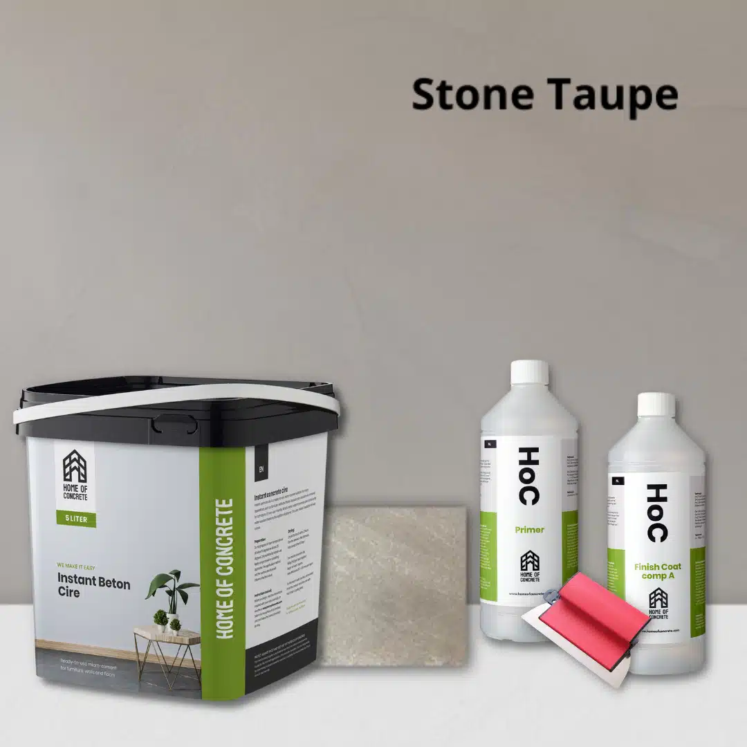 Stone Taupe Beton Ciré - 10m2 set